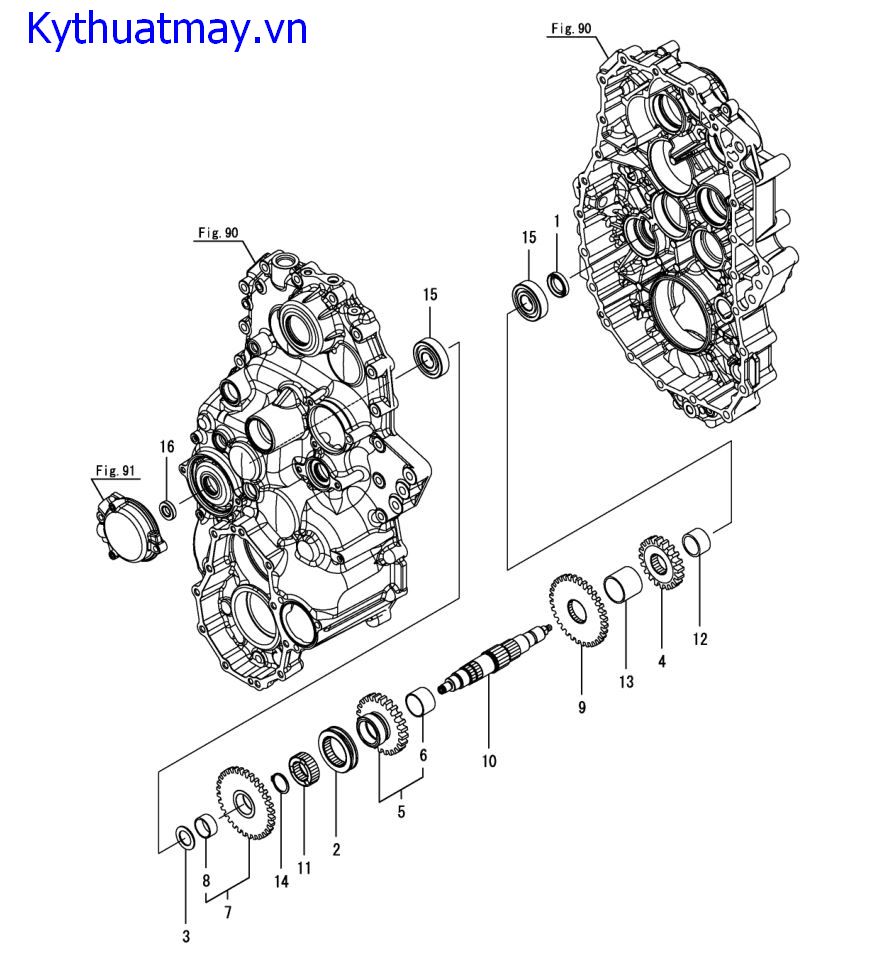 Trục truyền động di chuyển 4